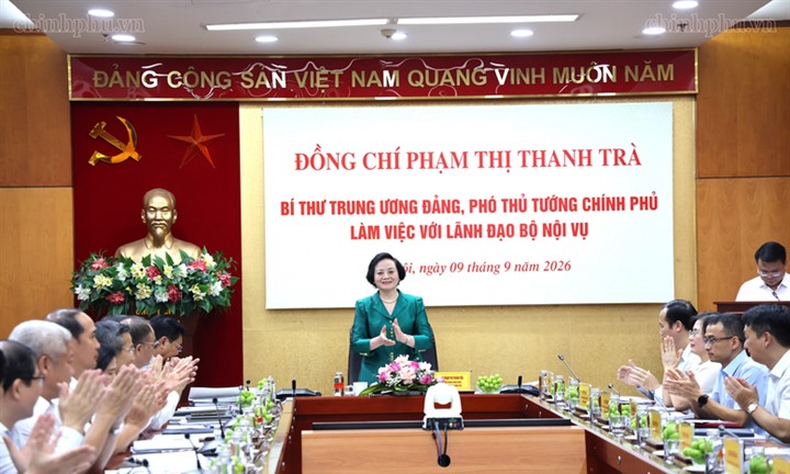 Bộ Nội vụ tập trung toàn lực, hoàn thành đúng tiến độ các nhiệm vụ được giao
