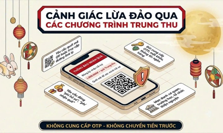 Cảnh báo tội phạm lợi dụng Tết Trung thu để lừa đảo chiếm đoạt tài sản