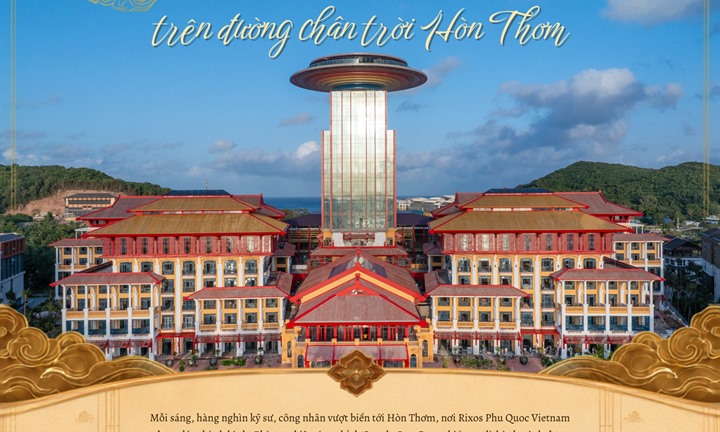Vượt trùng khơi, 3.000 kỹ sư, công nhân dựng biểu tượng mới trên đường chân trời Hòn Thơm