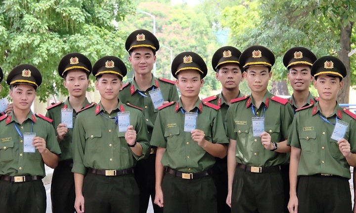 Học viện An ninh nhân dân công bố kết quả xét tuyển thẳng