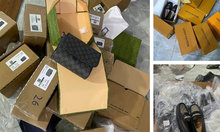 Người đàn ông gom hàng giả Gucci, Dior, Hermès, LV từ chợ Ninh Hiệp về Hải Phòng bán kiếm lời