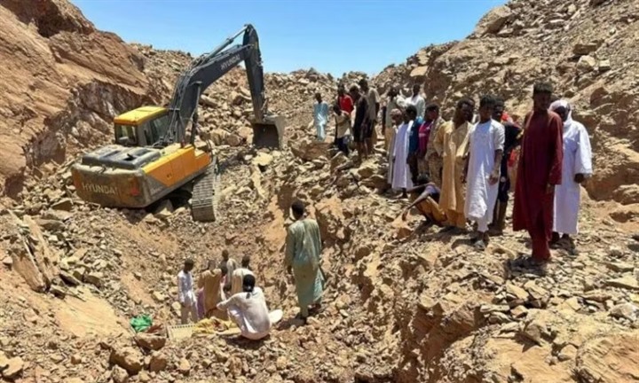Sập mỏ vàng ở miền Bắc Sudan, hàng chục người thương vong