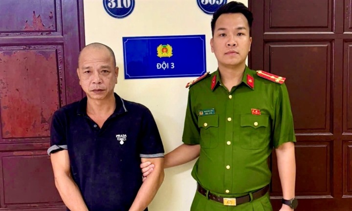 Cảnh sát hình sự Hà Nội bắt đối tượng truy nã đặc biệt Nguyễn Viết Lâm