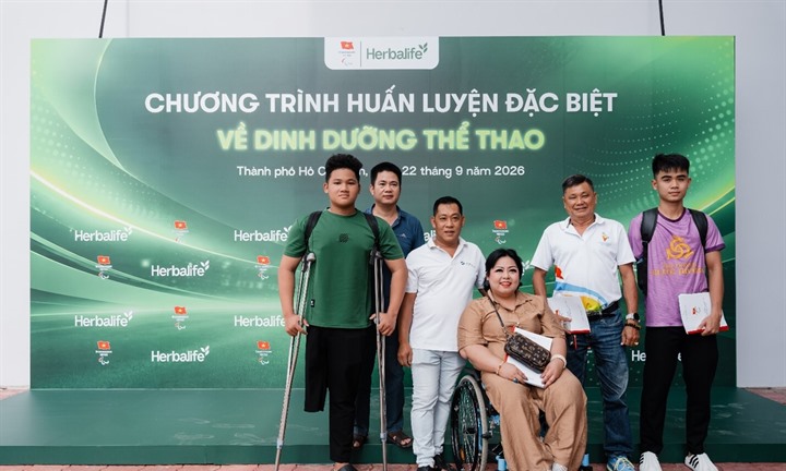 Vận động viên người khuyết tật cập nhật kiến thức dinh dưỡng trước các giải đấu quốc tế