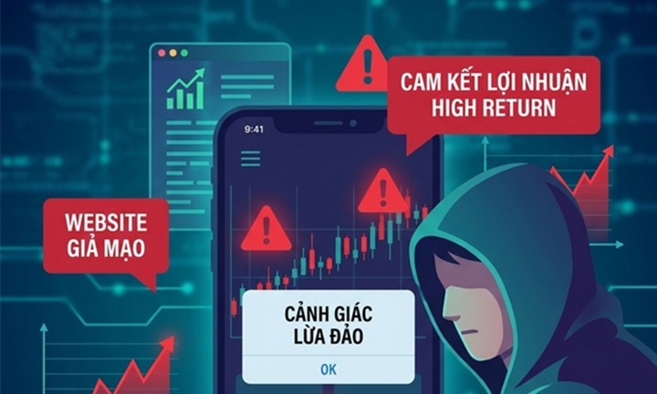 Cảnh giác thủ đoạn giả mạo công ty chứng khoán để lừa đảo