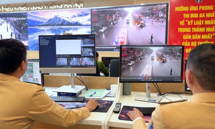 Camera AI Hà Nội phát hiện hơn 4.000 trường hợp vi phạm giao thông trong một tuần