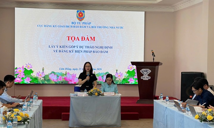 Nghị định mới về đăng ký biện pháp bảo đảm: Giảm thủ tục, đẩy mạnh chuyển đổi số