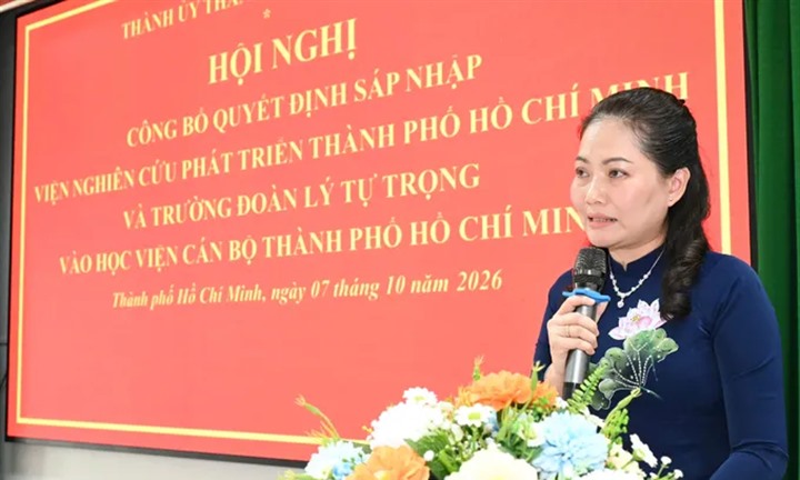 Chân dung Giám đốc Học viện Cán bộ TP.HCM