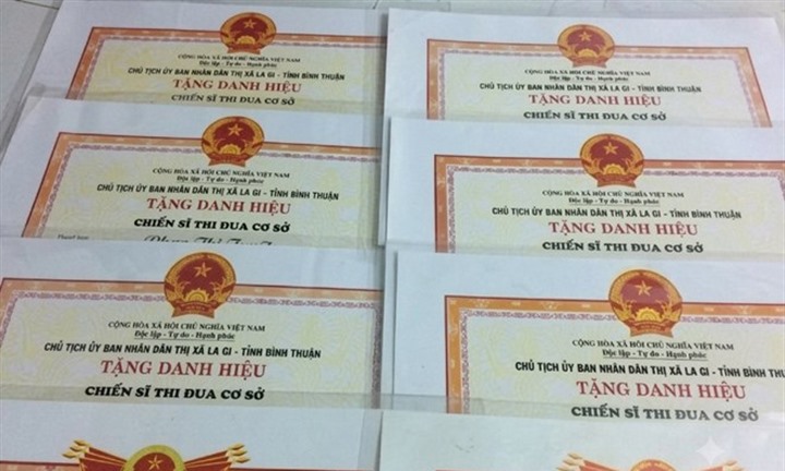 Tiêu chuẩn xét tặng Chiến sĩ thi đua cấp tỉnh