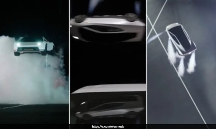 Tesla phô diễn khả năng khó tin: Ô tô chạy lộn ngược, bay lên không trung