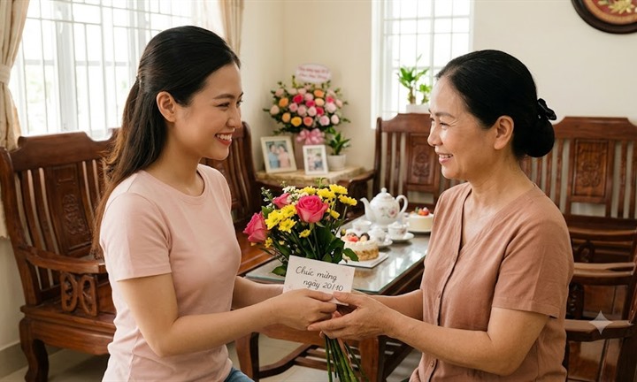 Những lời chúc ngày 20/10 dành tặng mẹ hay và ý nghĩa