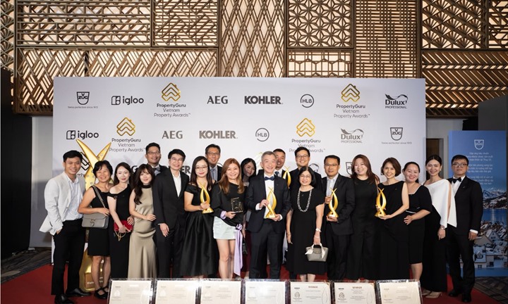 CapitaLand Development được tôn vinh tại Giải thưởng Bất động sản Việt Nam PropertyGuru 2026