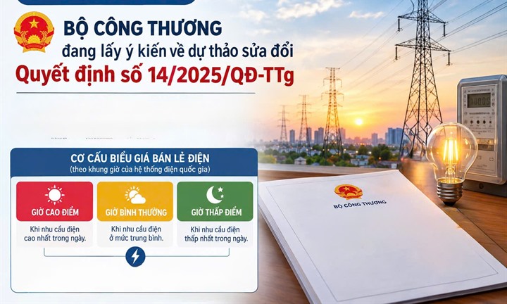 Bộ Công Thương có đề xuất mới liên quan đến biểu giá điện sinh hoạt