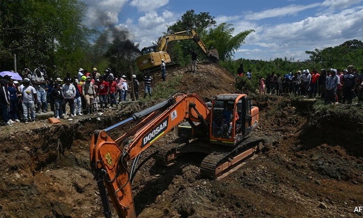 Sập mỏ vàng trái phép ở Colombia, 21 người thương vong