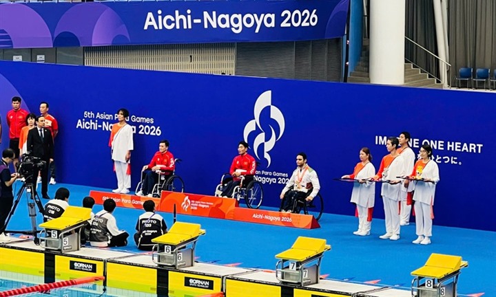ASIAN Para Games 5: Đoàn Thể thao người khuyết tật Việt Nam có Huy chương Vàng đầu tiên