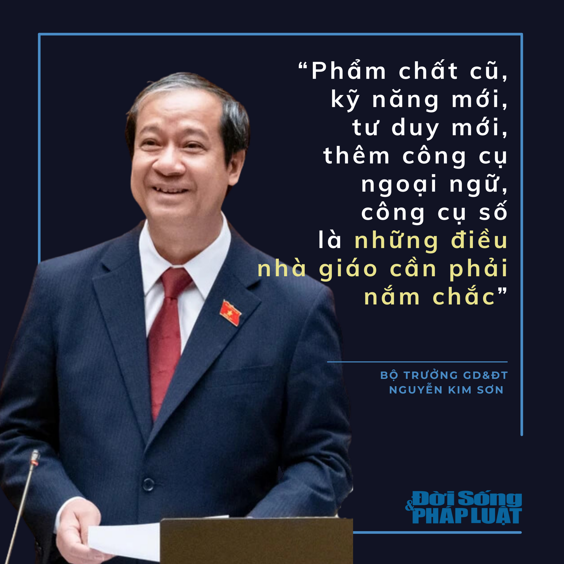 10 phát ngôn gây chú ý của Bộ trưởng GD&ĐT Nguyễn Kim Sơn về dự thảo luật Nhà giáo - 10