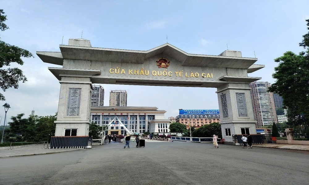 Khu vực của khẩu QT Lào Cai.