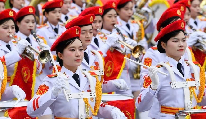 Nữ thiếu úy bốn lần góp mặt trong đội hình diễu binh: “Vinh quang của dân tộc, vinh dự đời quân ngũ” - 4