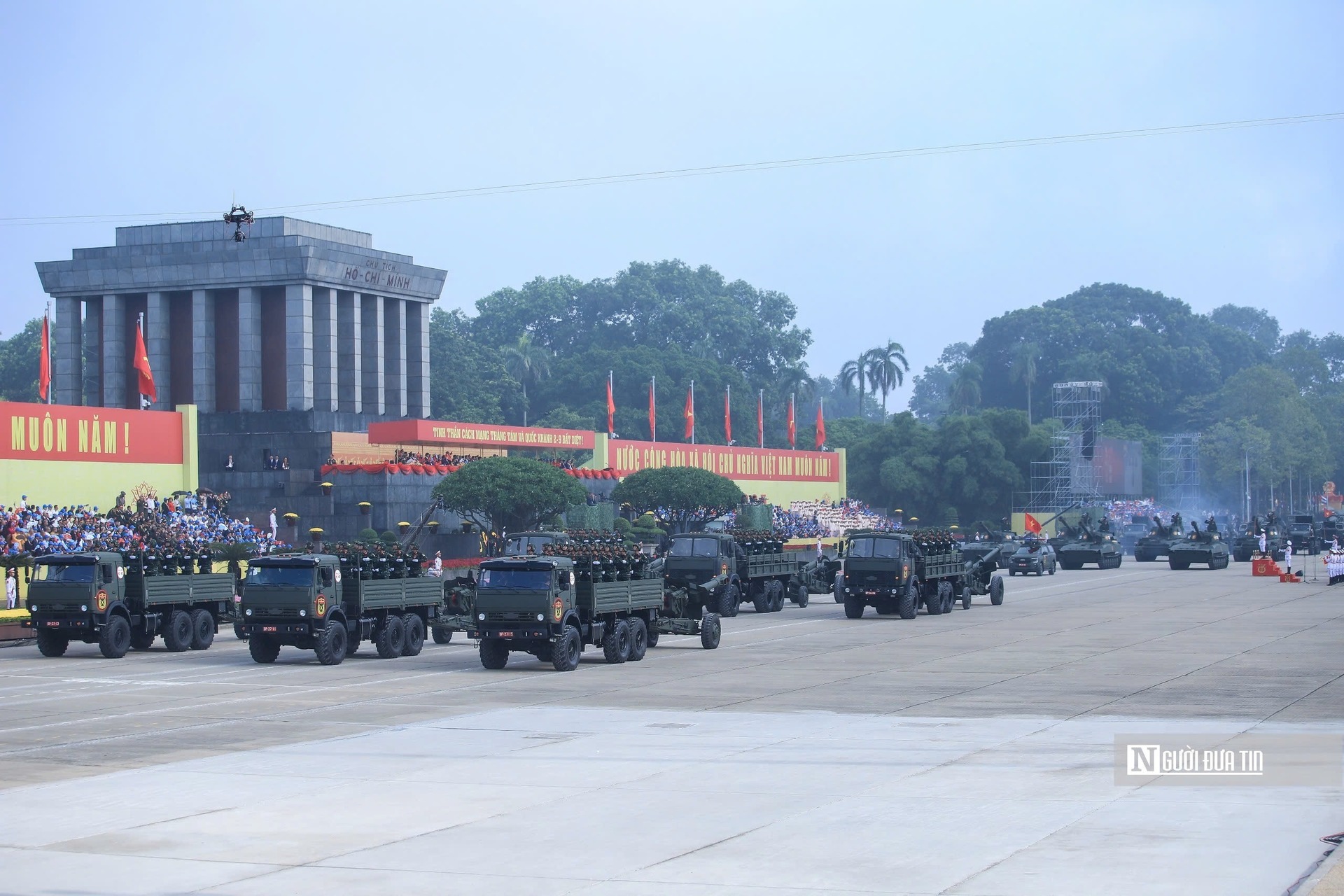 Mãn nhãn toàn cảnh lễ diễu binh, diễu hành trên không, trên bộ, trên biển - 21
