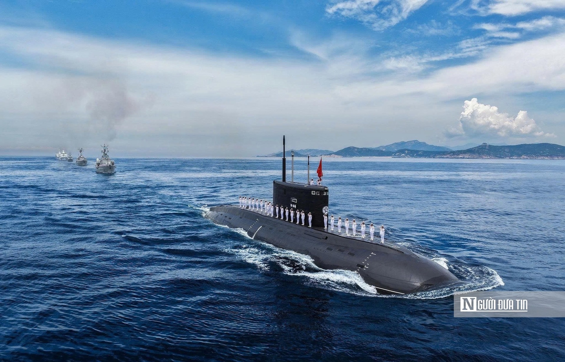 Toàn cảnh lễ diễu binh trên biển của lực lượng vũ trang Việt Nam - 3