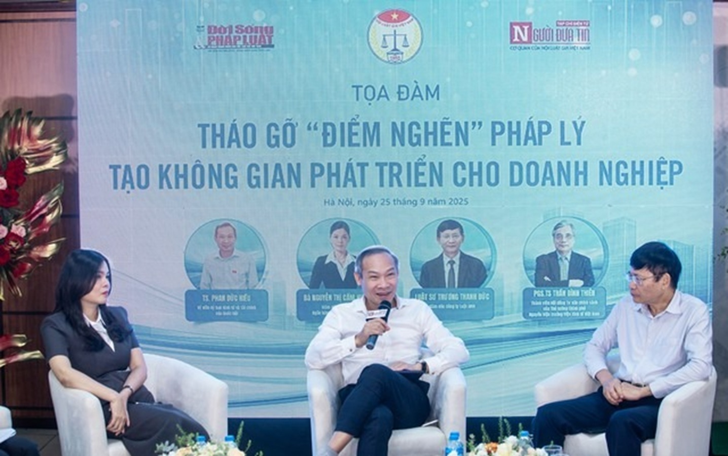 Tổng thuật Tọa đàm "Tháo gỡ điểm nghẽn pháp lý tạo không gian phát triển cho doanh nghiệp" - 20