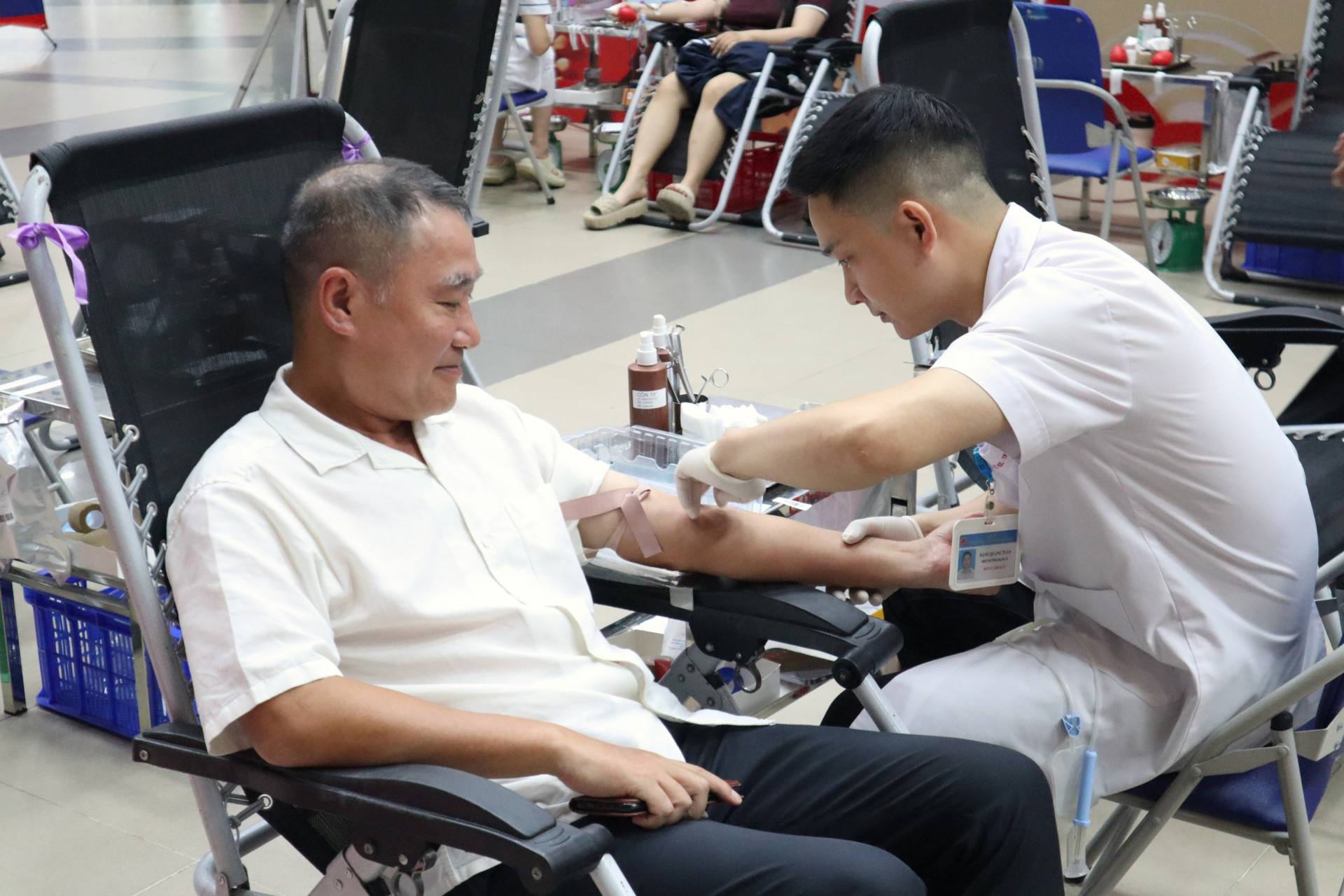 Tuổi trẻ Hội Luật gia Việt Nam tham gia hiến máu nhân đạo - 2