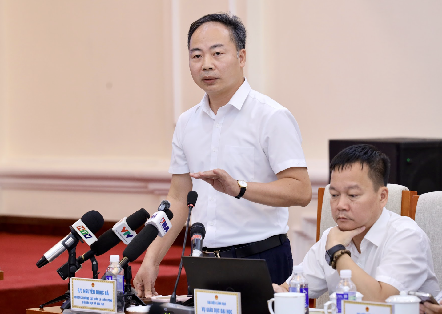 GS Nguyễn Ngọc Hà, Phó Cục trưởng Cục Quản lý chất lượng, Bộ GD&ĐT.