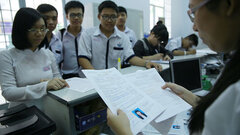 Nguyện vọng 2,3,4: Các thí sinh không được rút hồ sơ