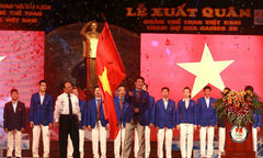 Tưng bừng lễ xuất quân của đoàn thể thao Việt Nam dự SEA Games 28