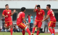 Tường thuật trực tiếp U23 Brunei 0-6  U23 Việt Nam