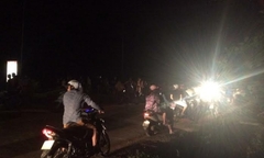 Tiếp tục tìm kiếm vật thể lạ nghi nổ ở vùng biên