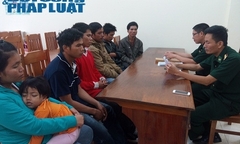 Hà Tĩnh: Vượt biên trái phép, 7 người bị bắt giữ tại cửa khẩu