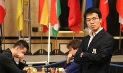 Quang Liêm giữ vững ngôi đầu giải Triệu phú sau khi hòa kỷ thủ có elo cao nhất