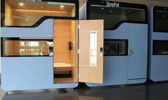 Thú vị với buồng ngủ mi ni ở sân bay Nội Bài