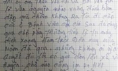   "Đơn xin đánh lộn " của lái xe ôm gửi công an