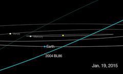 Cận cảnh thiên thạch vừa sượt qua Trái Đất