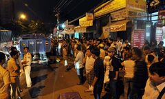 Can bạn nhậu đánh nhau, một thanh niên bị xe ben cán chết