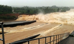 Nghệ An: Nước ngập trên diện rộng sau bão