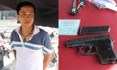 Cưỡi xe khủng, mang súng 'thanh toán' nhau giữa thủ đô