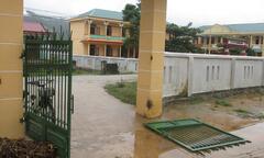 Ngành giáo dục Hà Tĩnh thiệt hại nặng nề sau lũ