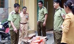 Lào Cai: Bắt giữ 3 vụ nhập lậu thực phẩm từ Trung Quốc