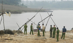 Nghệ An: Đoàn liên ngành “bắt tay” với cát tặc?