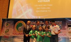 Việt Nam vô địch Robotics quốc tế tại Manila