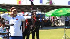 Clip: Nguyễn Tiến Cương giành HCV môn bắn cung