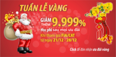 FTMS tặng quà sành điệu mừng giáng sinh
