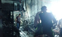 Bình Dương: Cháy nhà khiến 2 mẹ con chết thảm