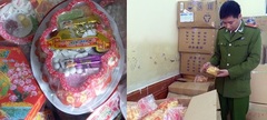 Hà Nội: Phát hiện một lò sản xuất mứt tết mạo danh