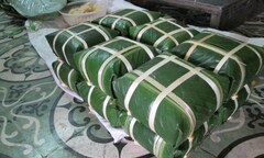  Làng bánh chưng lớn nhất Hà Nội: Vắng lặng mùa Tết