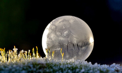 5 thí nghiệm độc đáo trong thời tiết lạnh