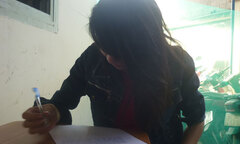 Bà bầu vác dao dẫn đồng bọn đi hỗn chiến